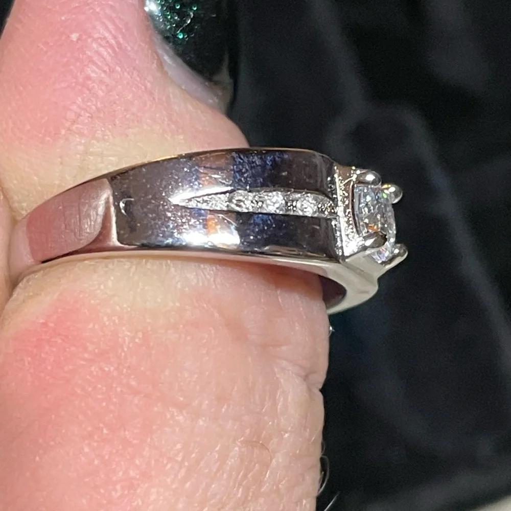Men’s 1.6CTW Zirconia S925 Ring